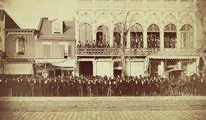 In 1873, there was a convention of advertising agents in New York.