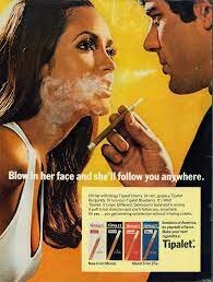 In 1971, Congress banned cigarette advertising via broadcast media.