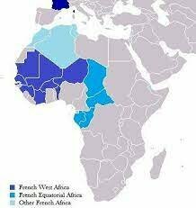 Los Franceses y el reparto de África