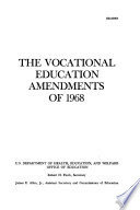 Vocational Amendment 1968