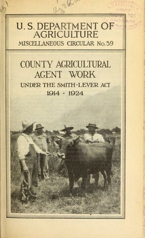 Smith-Lever Act of 1914