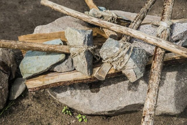 Prehistoria. Avance tecnológico. "Herramientas de piedra"