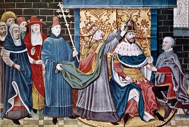 In 800, Charlemagne become an emperor