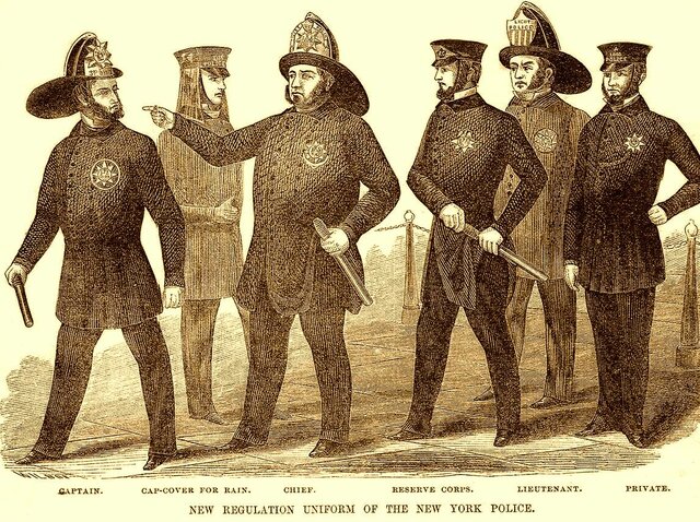 1st American Police Force Established