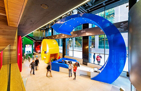 visito las oficinas de Google