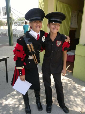 Mi graduacion de la primaria.