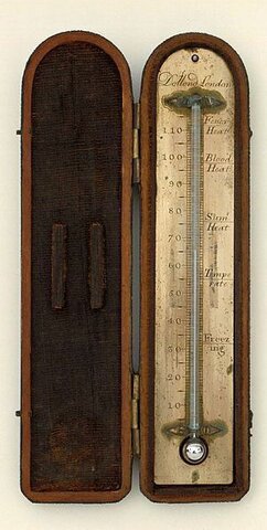 Edad Moderna. Avance científico. "Termómetro"