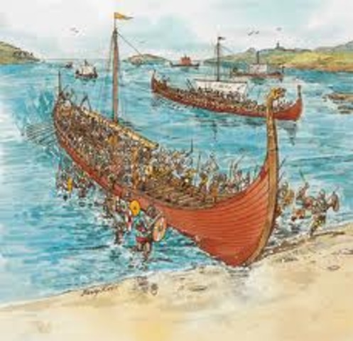 Viking invasion begins