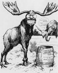 Runs for presidency, unsuccessfully for Bull-Moose party