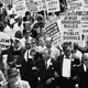 Martin luther king jr civil rights supporters august 1963