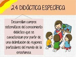 Didáctica especifica