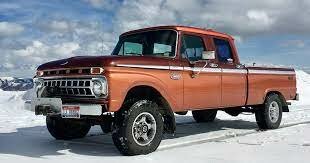 The first Ford crew cab f-250