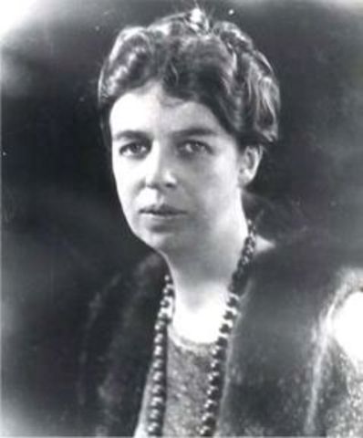 Eleanor Roosevelt was born