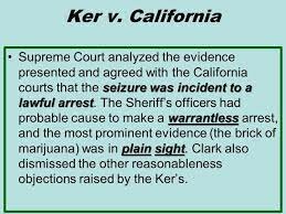 Ker v. California