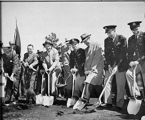 Ground broken for Buford Dam