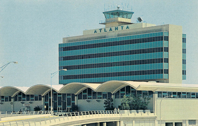 Atlanta air terminal designed for jets opens