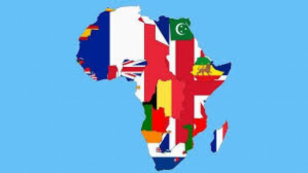 Reparto colonial de Africa.