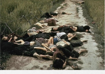 The my Lai shootings by the US troops