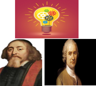 Aparecen unos nuevos pensadores: siglo XVII a siglo XVIII - Comenio & Roseseau