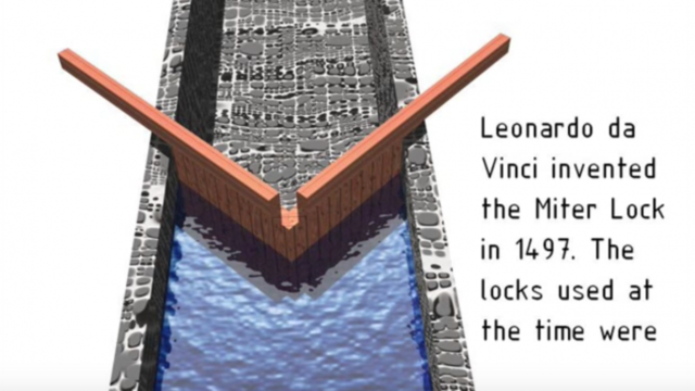 LEONARDO DA VINCI (INVENTOS SIOBRE EL AGUA)