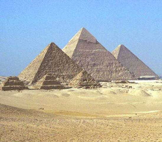 The Giza Pyramids
