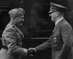 Mussolini e Hitler