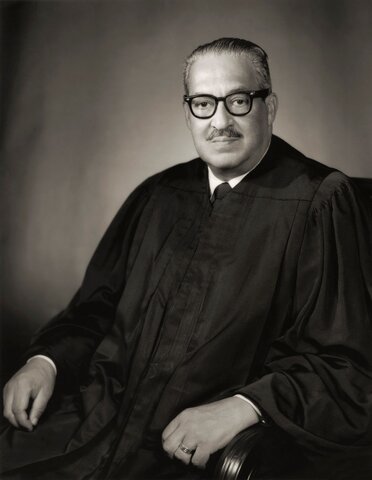 Thurgood Marshall first Black Supreme Court Justice