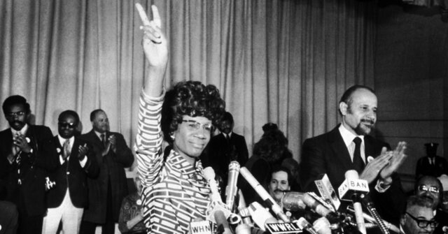 Shirley Chisholm runs for president in 1972