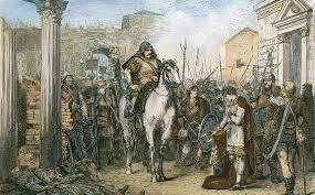 Propat zahodnega dela Rimskega cesarstva