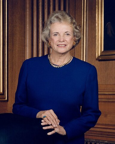 Sandra Day O'Connor first woman appointed to Supreme Court