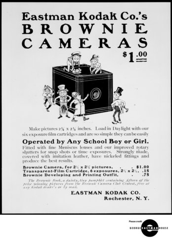 Brownie camera debuts