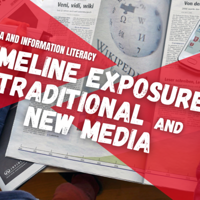 Timeline: TIMELINE EXPOSURE TO TRADITIONAL AND NEW MEDIA