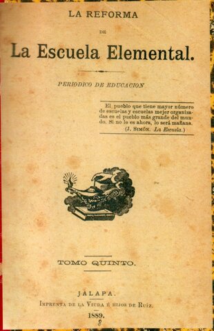 Periódico: La Reforma de la Escuela Elemental