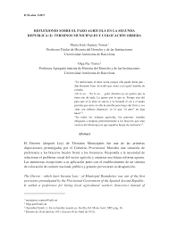 Decreto de Términos Municipales