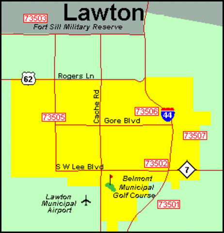 I moved to Lawton when I was 11.