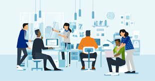 People Go On With Daily Lives