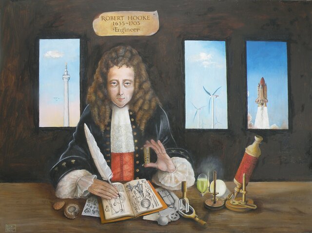 1635 Robert Hooke