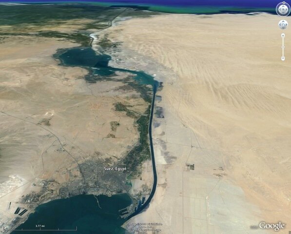 The Opening of The Suez Canal