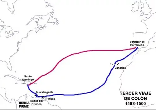 Cristopher Columbus third expedition
