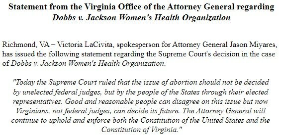 STATEMENT OF THE PEOPLE OF VIRGINIA