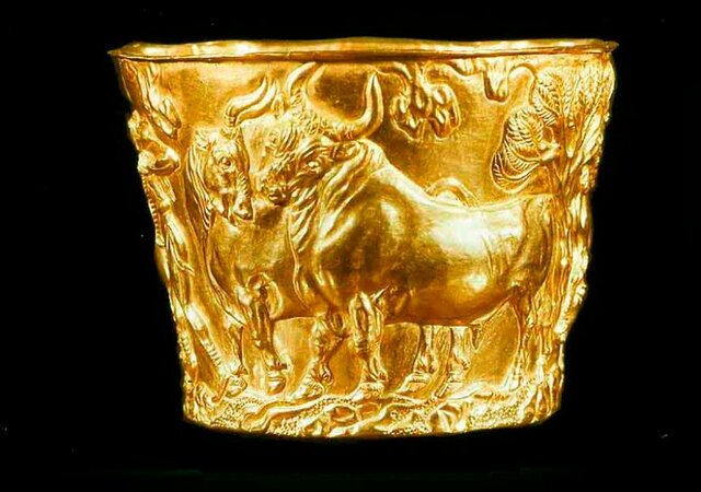 Vafioko urrezko edontziak