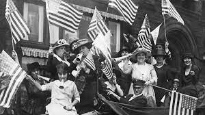 The 1st women suffrage Amendment was introduced in Congress, but was defeated
