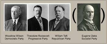 Woodrow Wilson won presidency