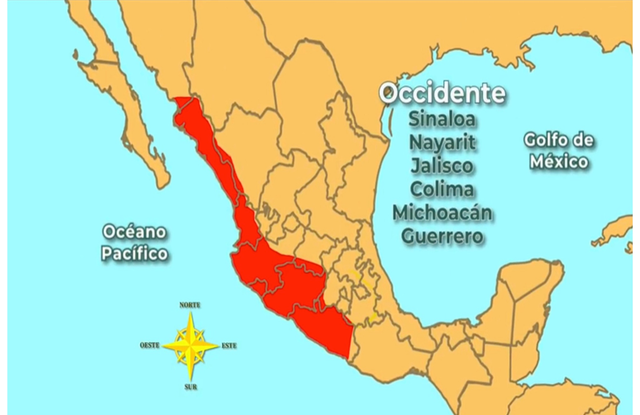 Expansión hacia el occidente de México
