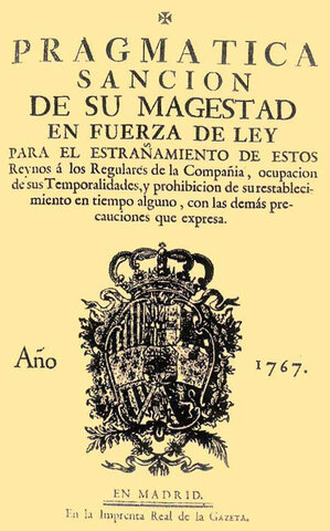 Expulsión de los Jesuítas