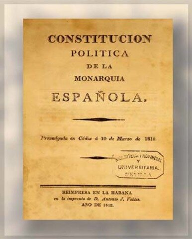 Constitución de la Monarquía Española
