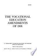 Vocational Amendment 1968