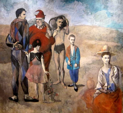 La familia de saltimbanquis