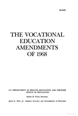 Vocational Amendment