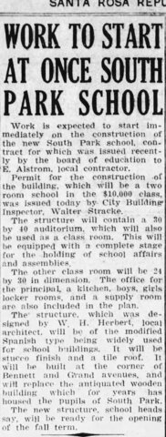 Construction on New School Starts